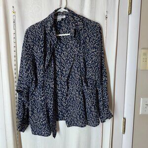 Vintage Argenti Women's Silk Shirt